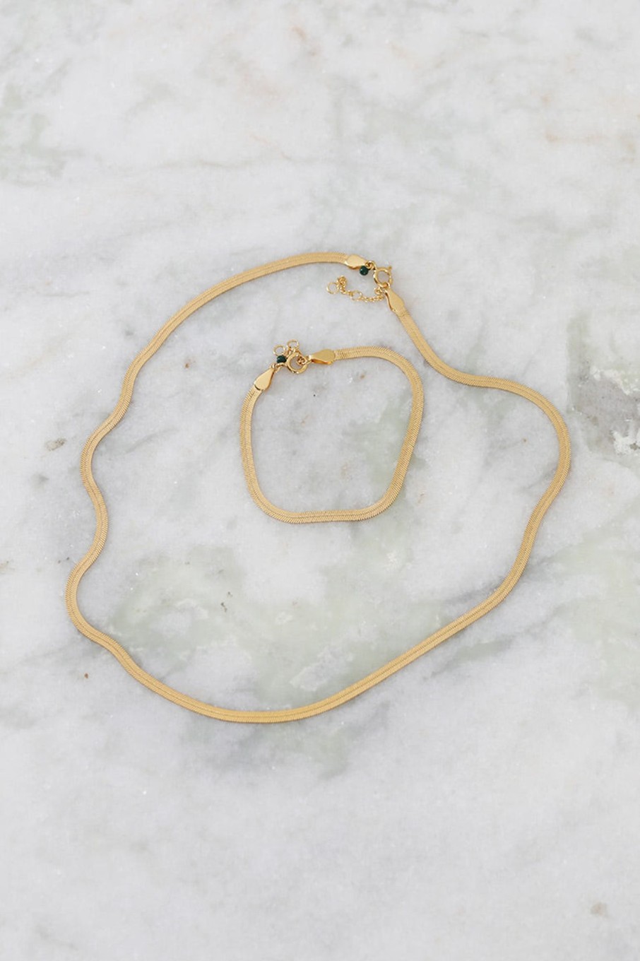 Tilbehor Enamel Copenhagen | Caroline Necklace Gold