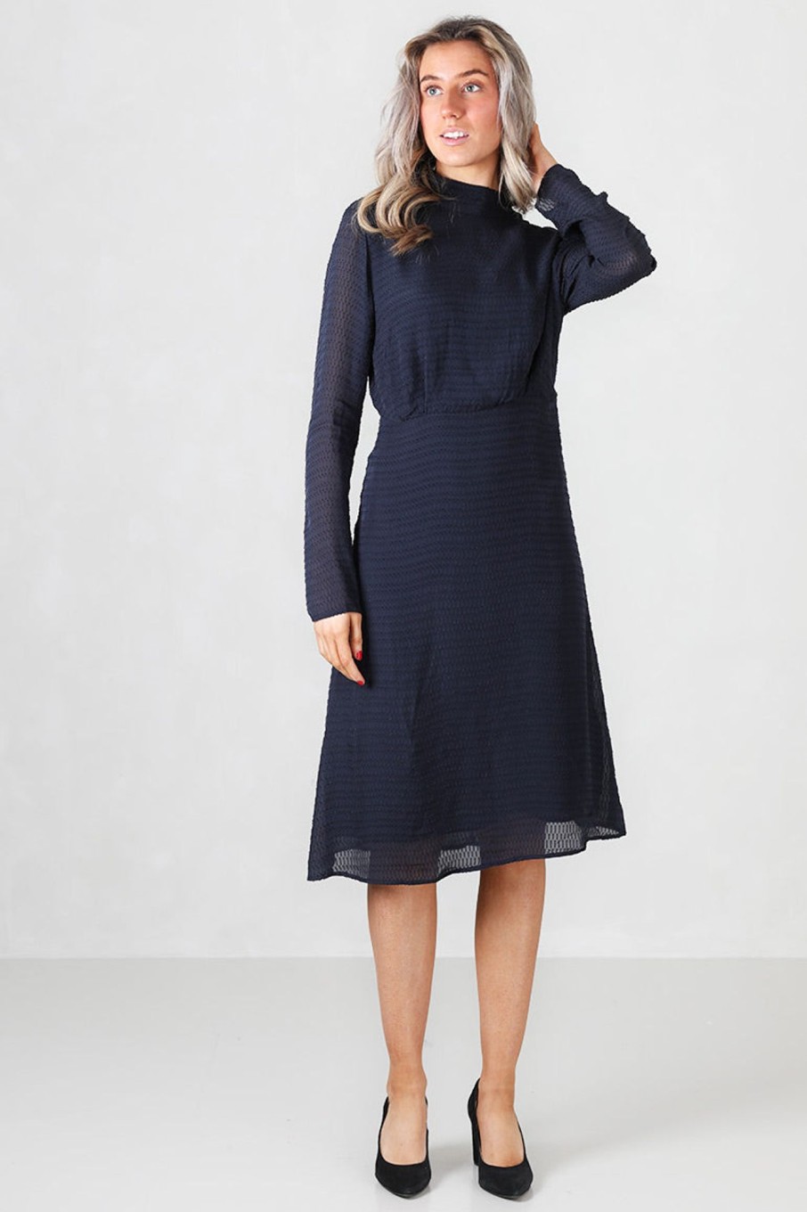 Klaer Munthe | Lainie Dress Navy