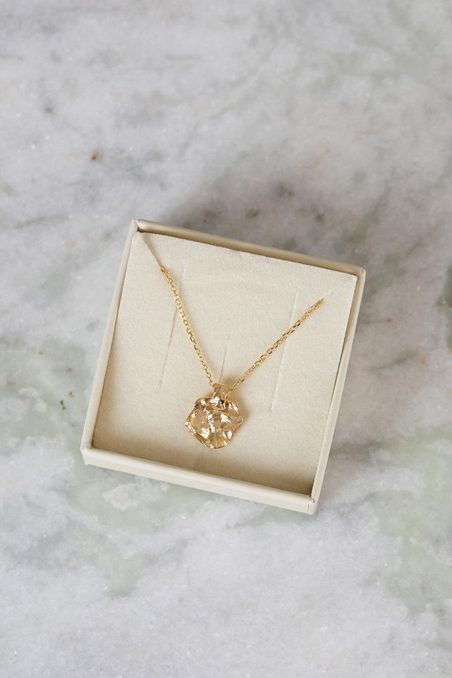 Tilbehor Enamel Copenhagen | Windy Necklace Gold