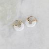 Tilbehor Anni Lu | Petit White Swell Hoop Gold