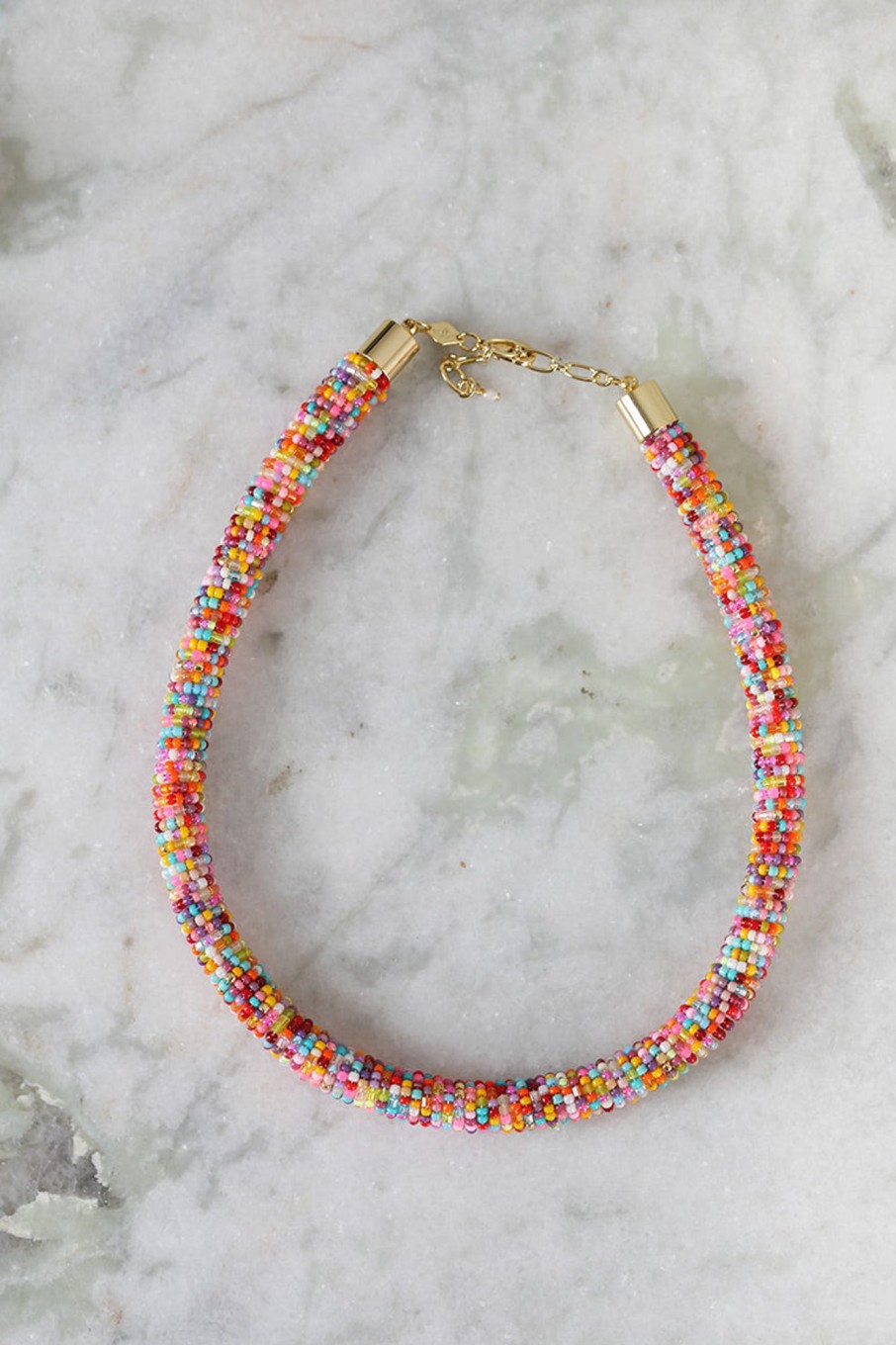 Tilbehor Anni Lu | Joyride Necklace Golden