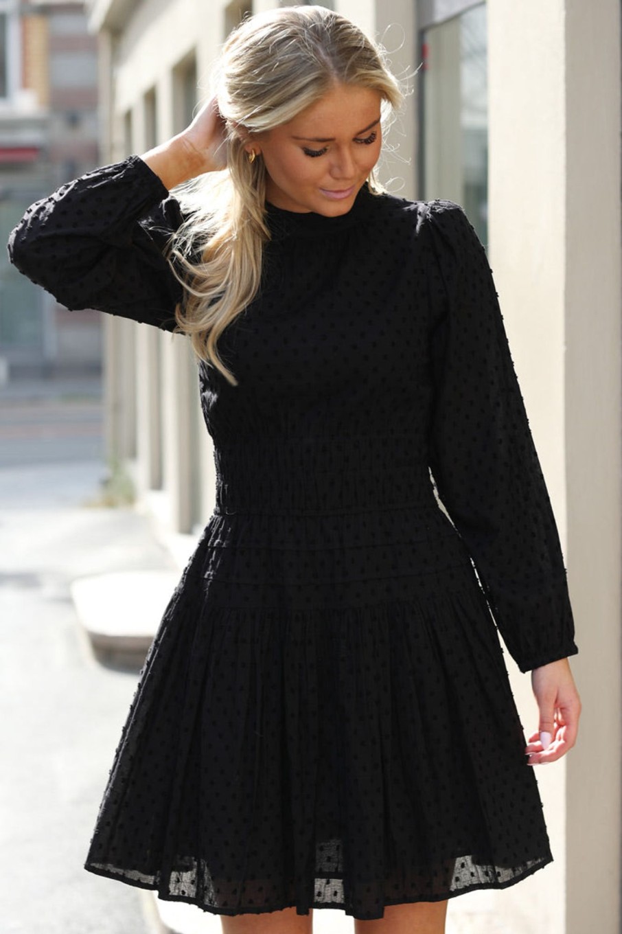 Klaer Missmaya | Jeanne Dress Day Black